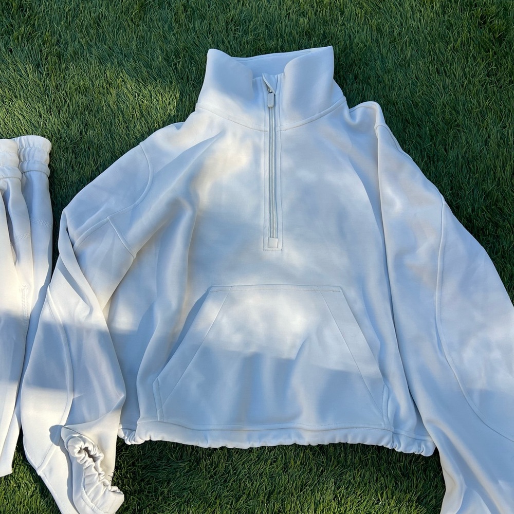 Lululemon Brushed Softstreme Half Zip - Picture 2 of 3